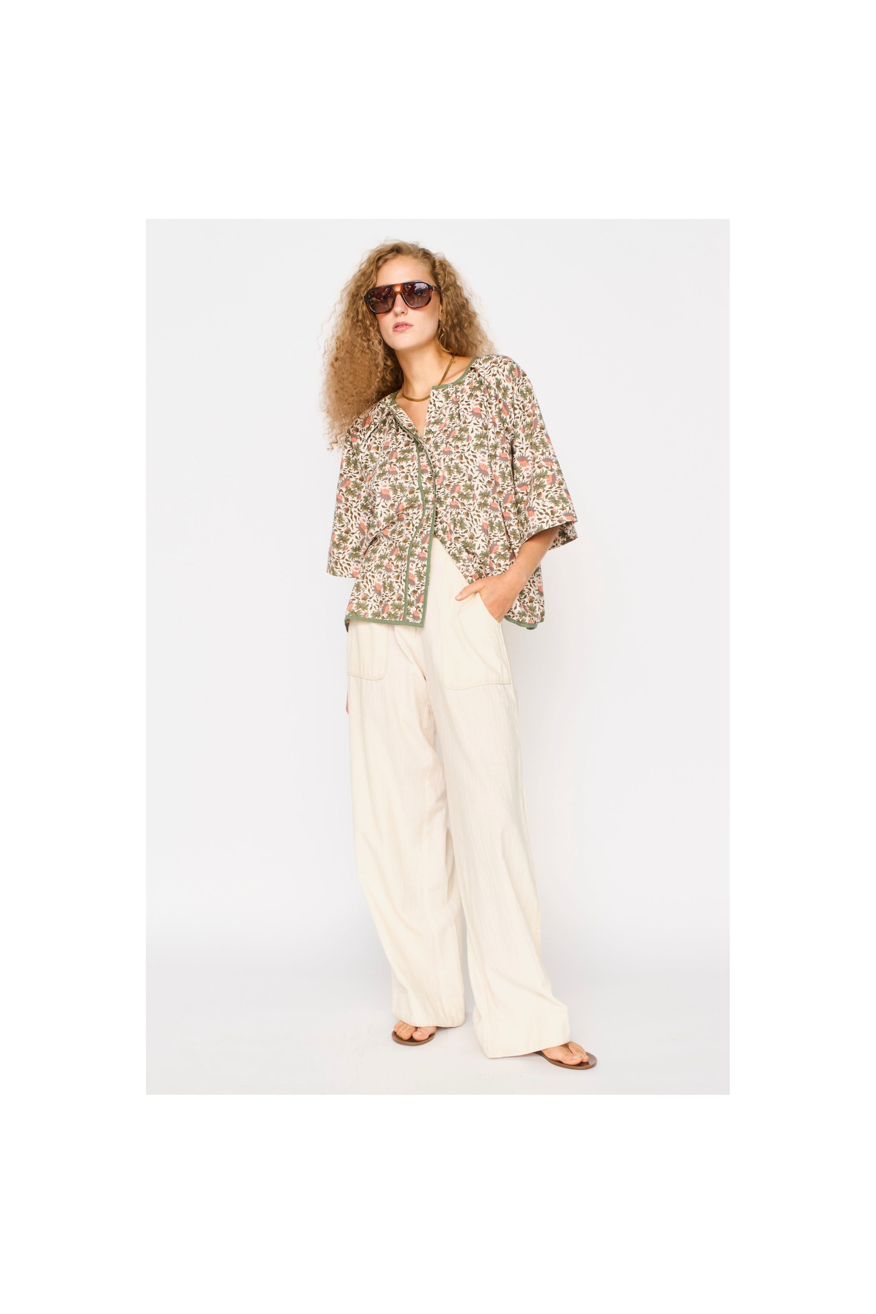 Tivot Pant in Parchment - Resort 26 MIRTH