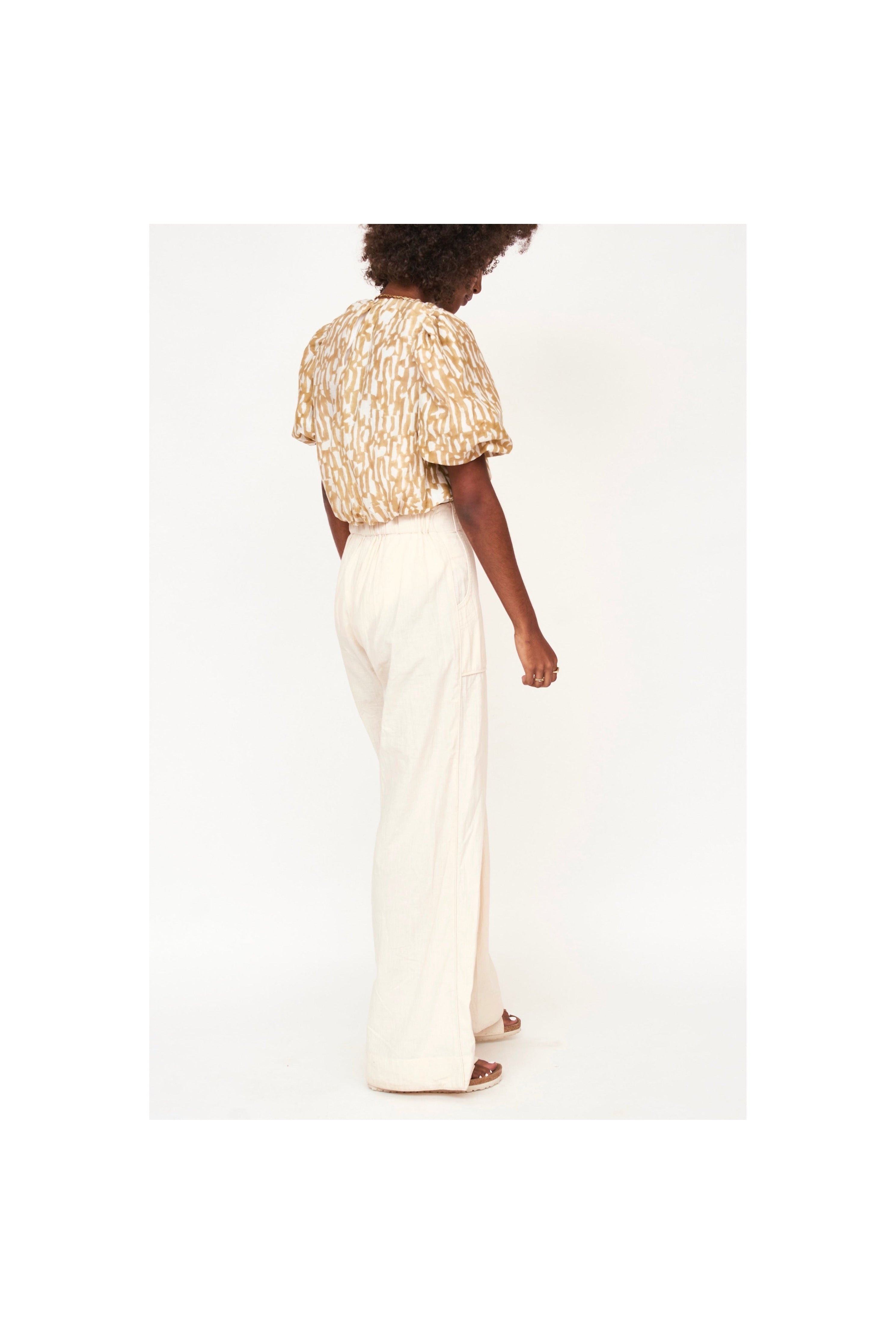 Tivot Pant in Parchment - Resort 26 MIRTH