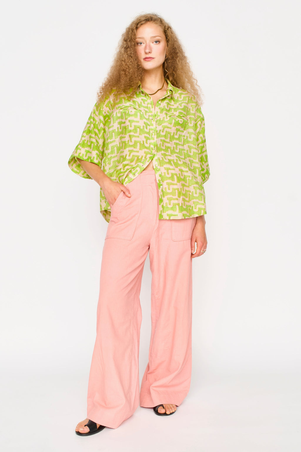 Tivot Pant in Pomelo MIRTH
