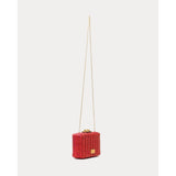 Frances Valentine Paige Clutch Red