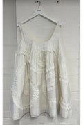 STELLA MINI DRESS - WHITE Damson Madder