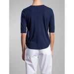 Giada Slim Tee in Supima Slub Pharaoh