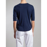 Giada Slim Tee in Supima Slub Pharaoh