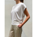 Terrance Tuck Tee in Tissue Jersey Pharaoh