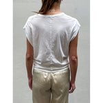 Terrance Tuck Tee in Tissue Jersey Pharaoh