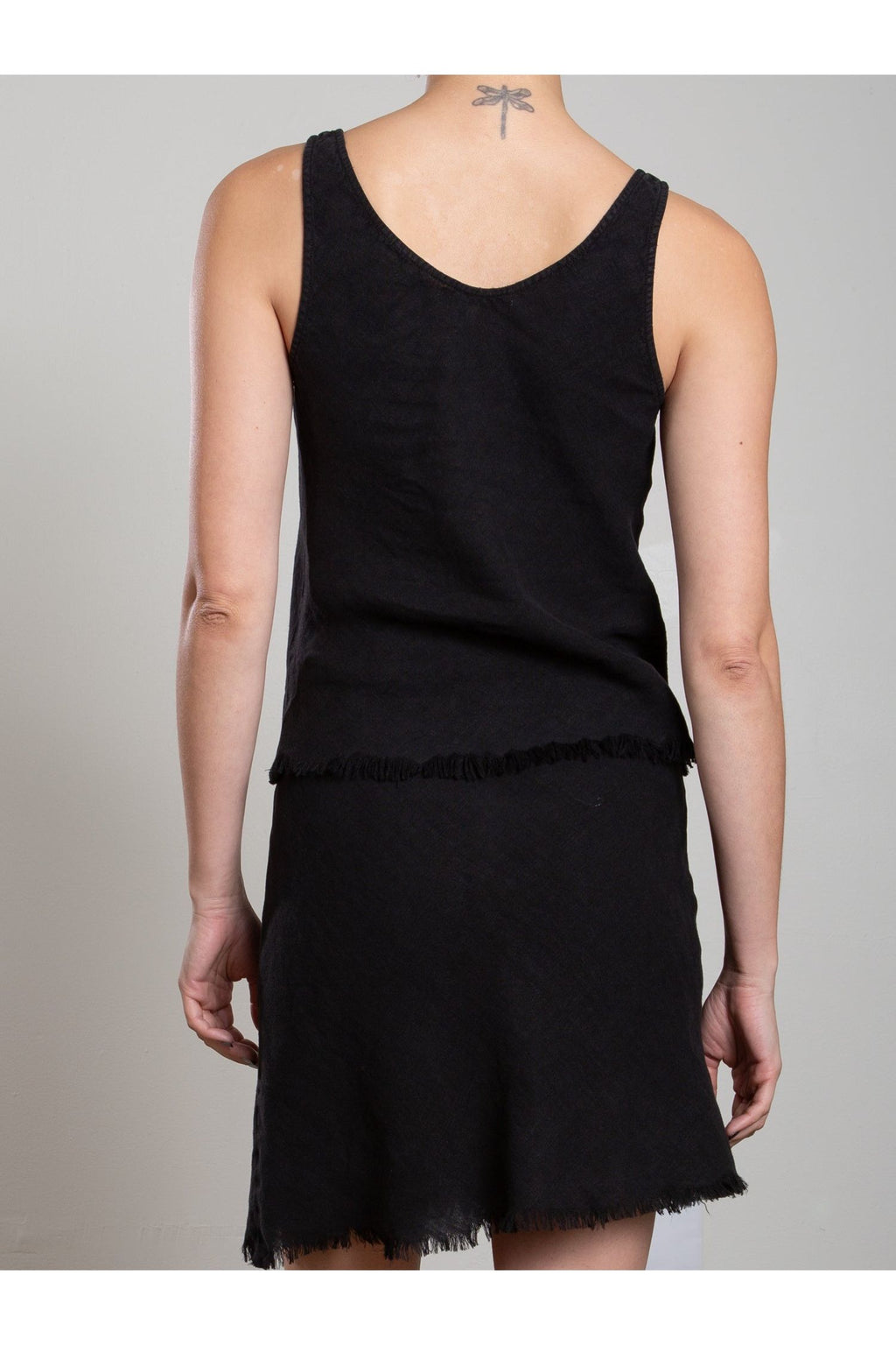 Jennie Tank in Heritage Linen Pharaoh