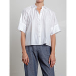 Halle Shirt in Spanish Voile Pharaoh