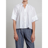 Halle Shirt in Spanish Voile Pharaoh