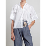 Halle Shirt in Spanish Voile Pharaoh