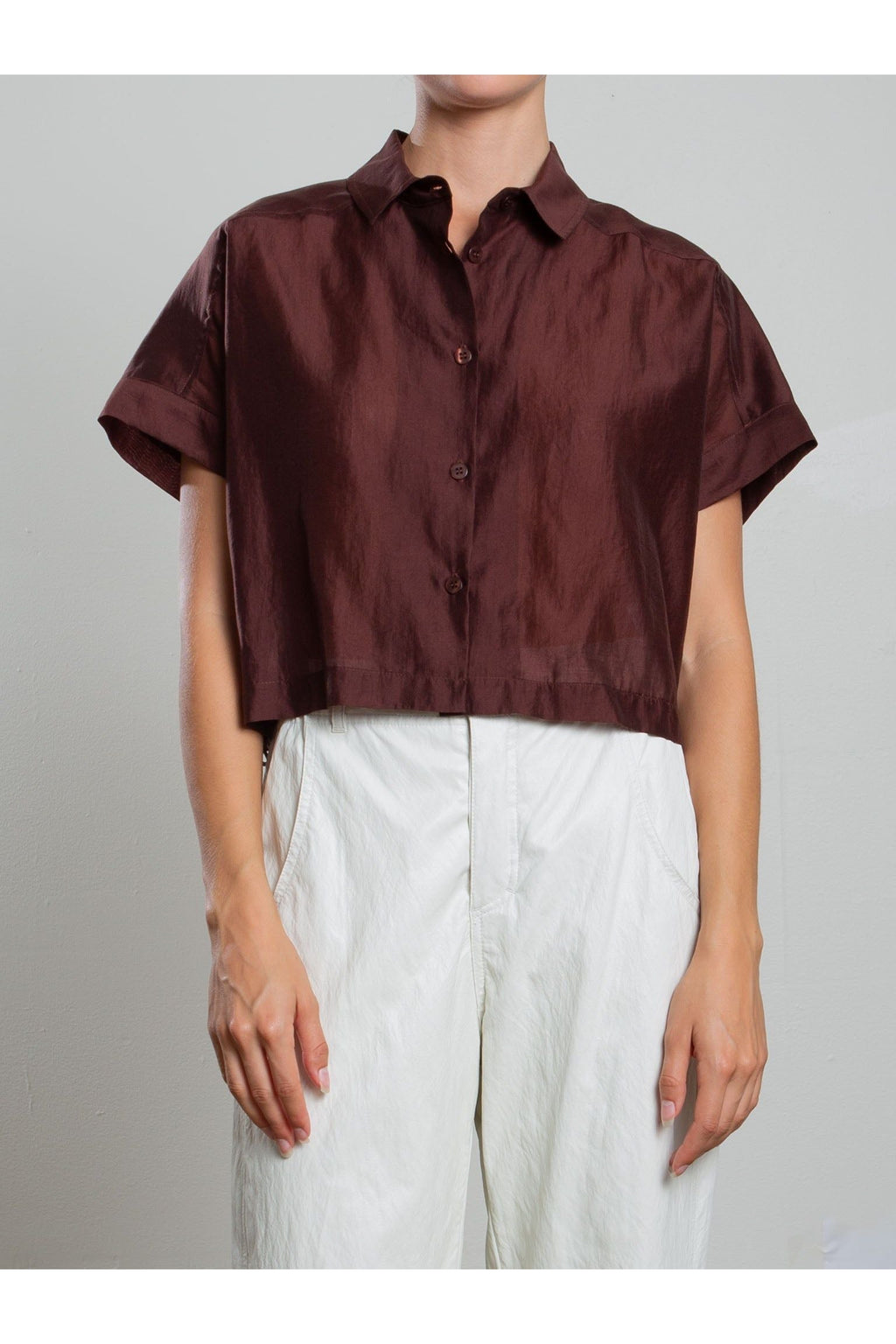 Zoey Shirt in Gossamer Pharaoh