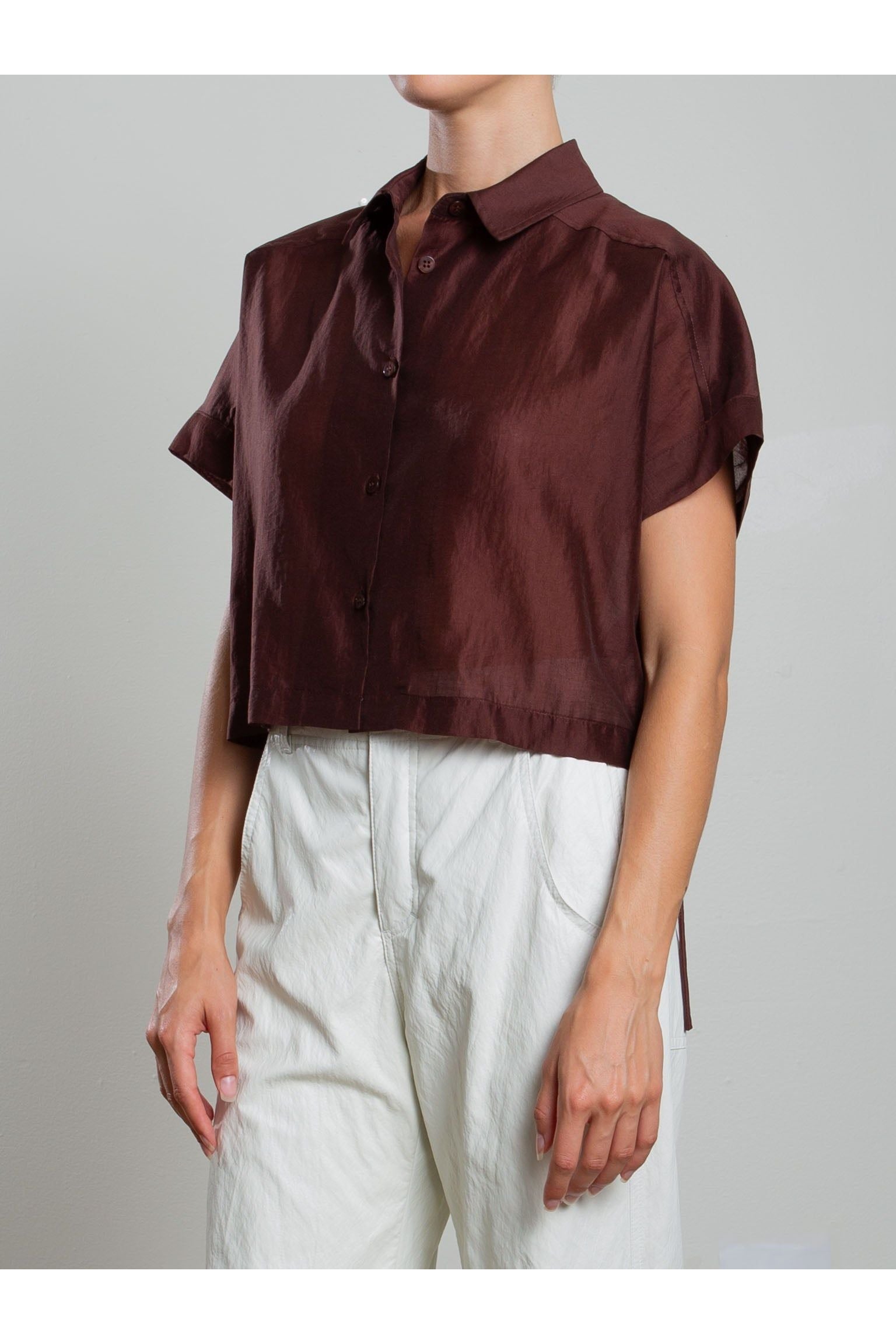 Zoey Shirt in Gossamer Pharaoh