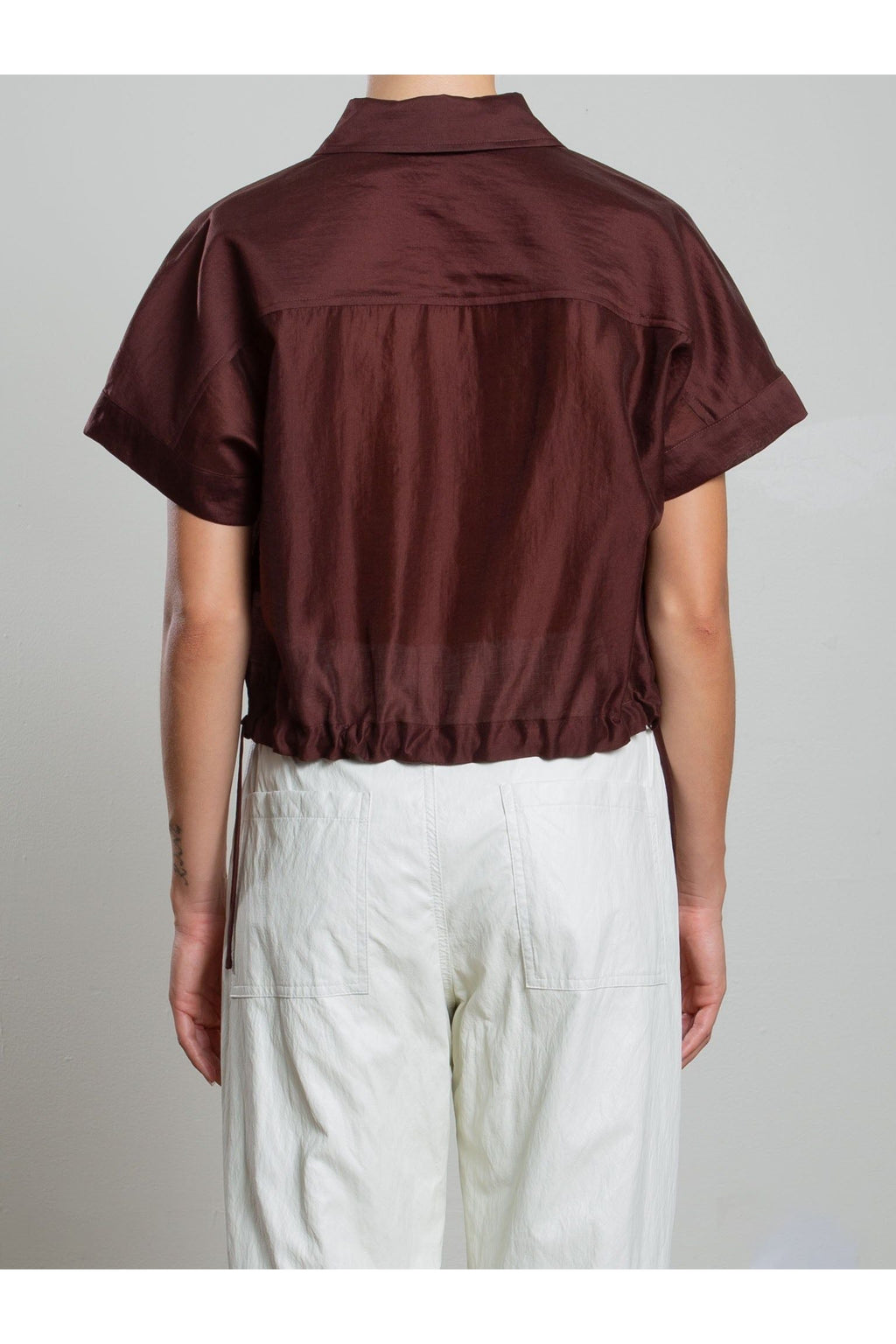 Zoey Shirt in Gossamer Pharaoh