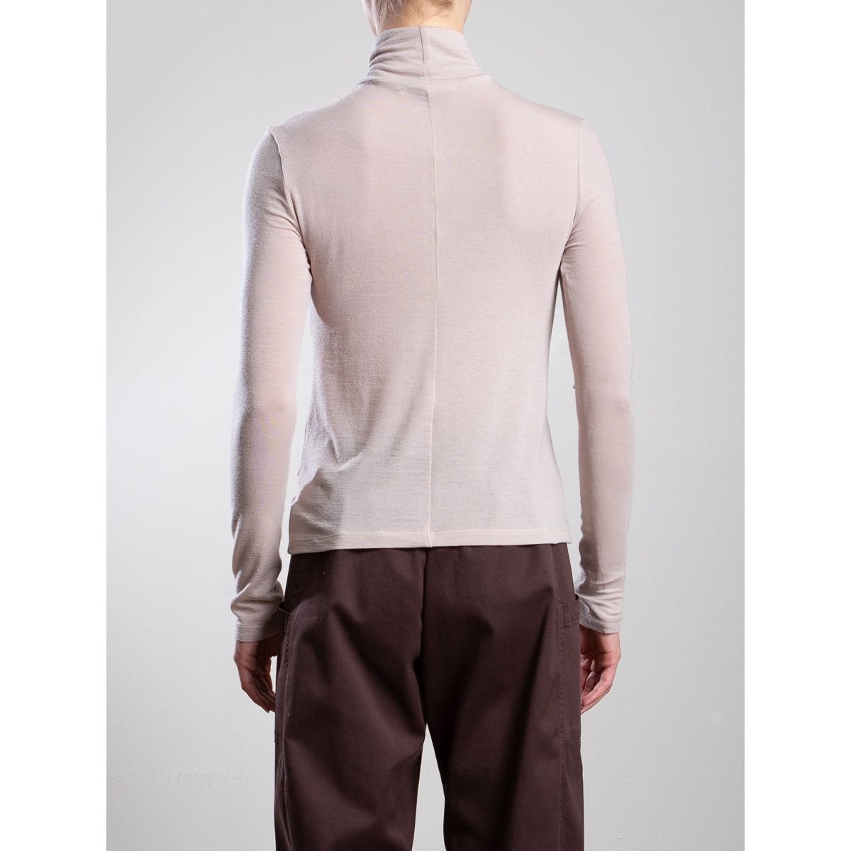 Shiloh Turtleneck in Cashmere Jersey Pharaoh