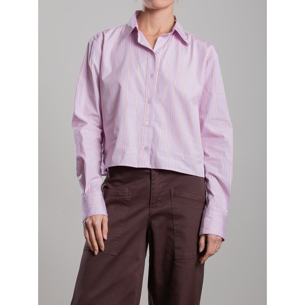 Enzo Shirt in Japanese Stripe Pharaoh