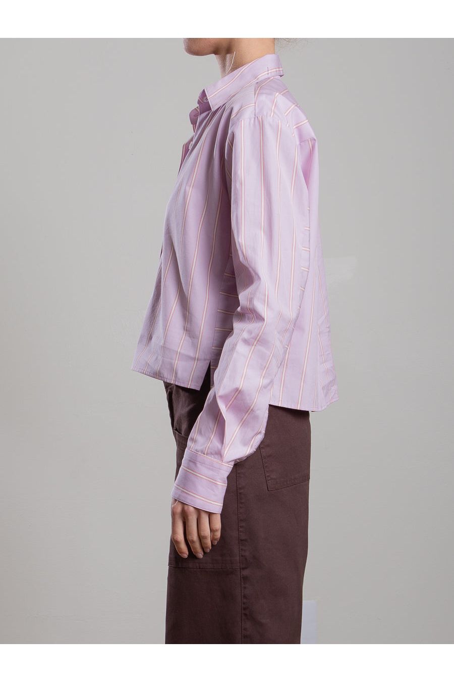 Enzo Shirt in Japanese Stripe Pharaoh