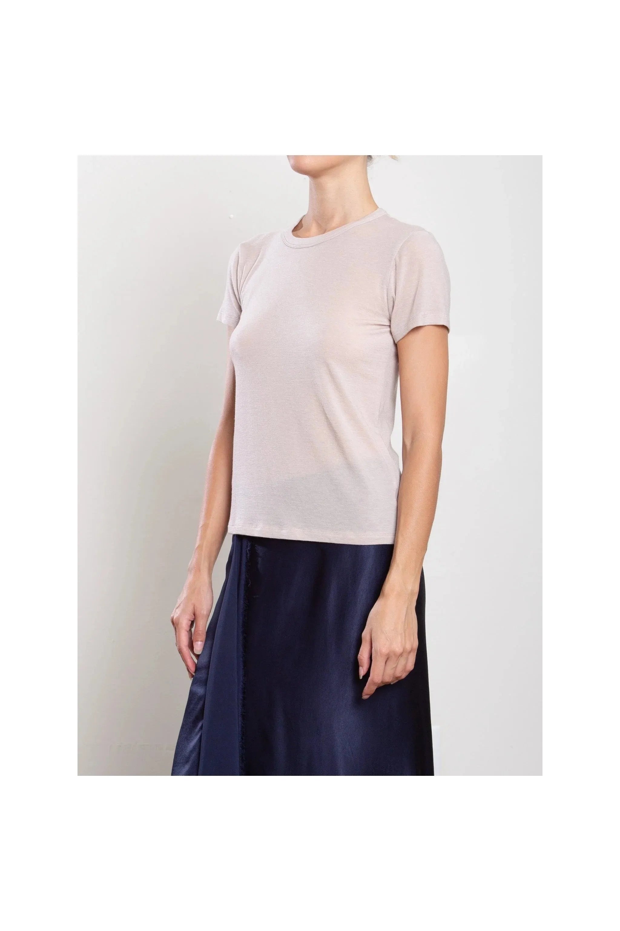 Hazel Tee in Cashmere Jersey Pharaoh