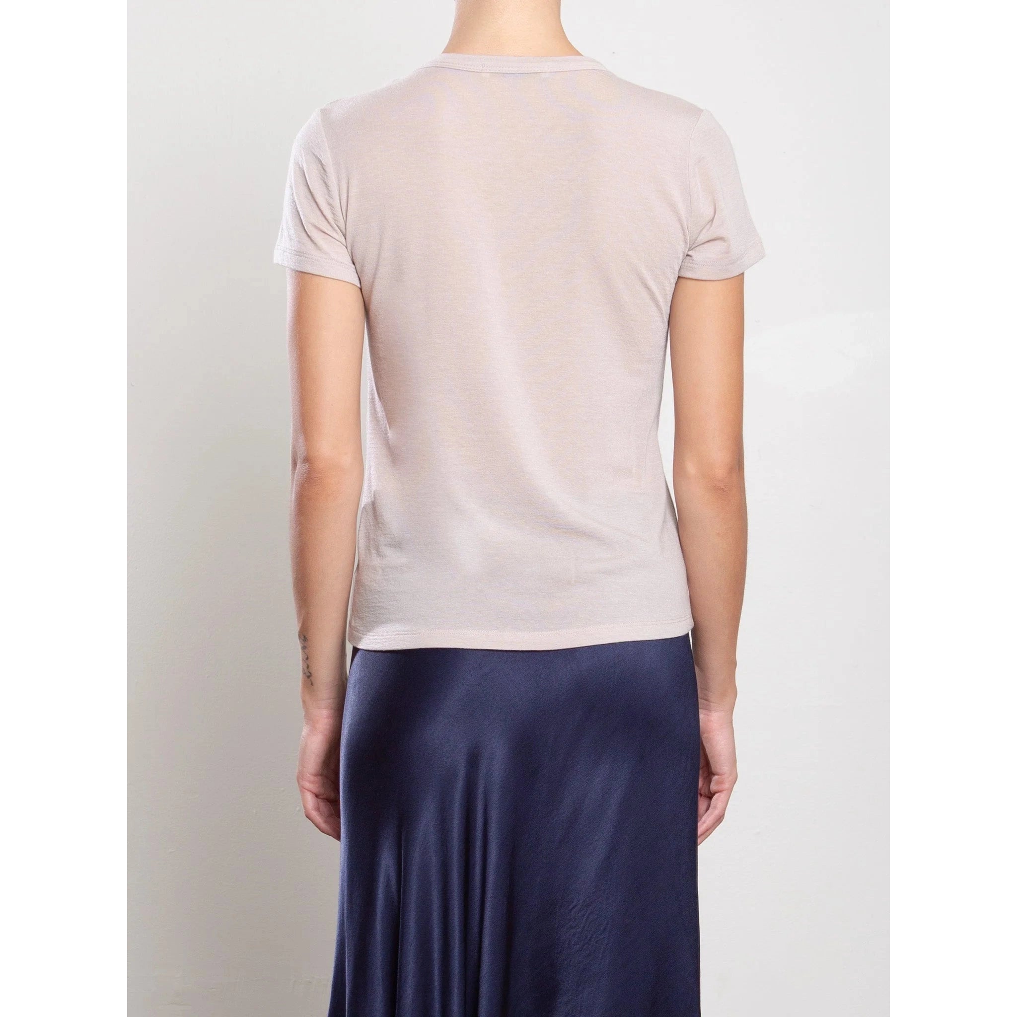 Hazel Tee in Cashmere Jersey Pharaoh