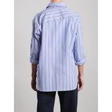 Jessie Shirt in Japanese Stripe Pharaoh