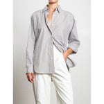 Marvin Shirt in Cotton Stripe Pharaoh