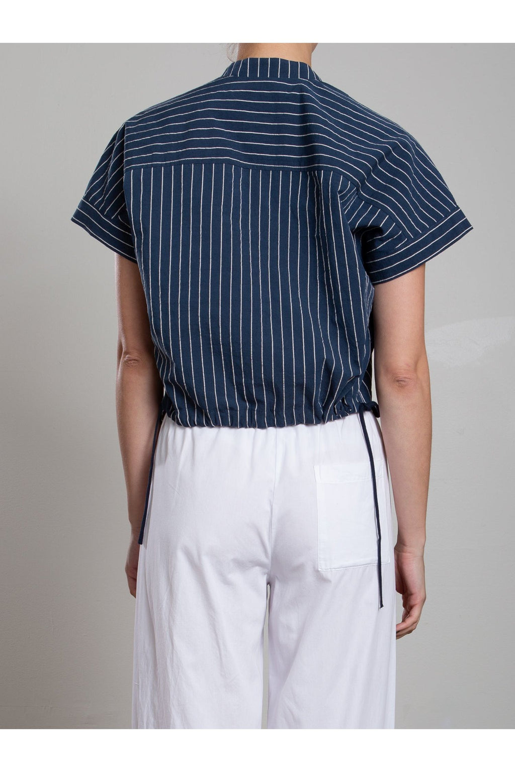 Sia Shirt in Raised Stripe Pharaoh