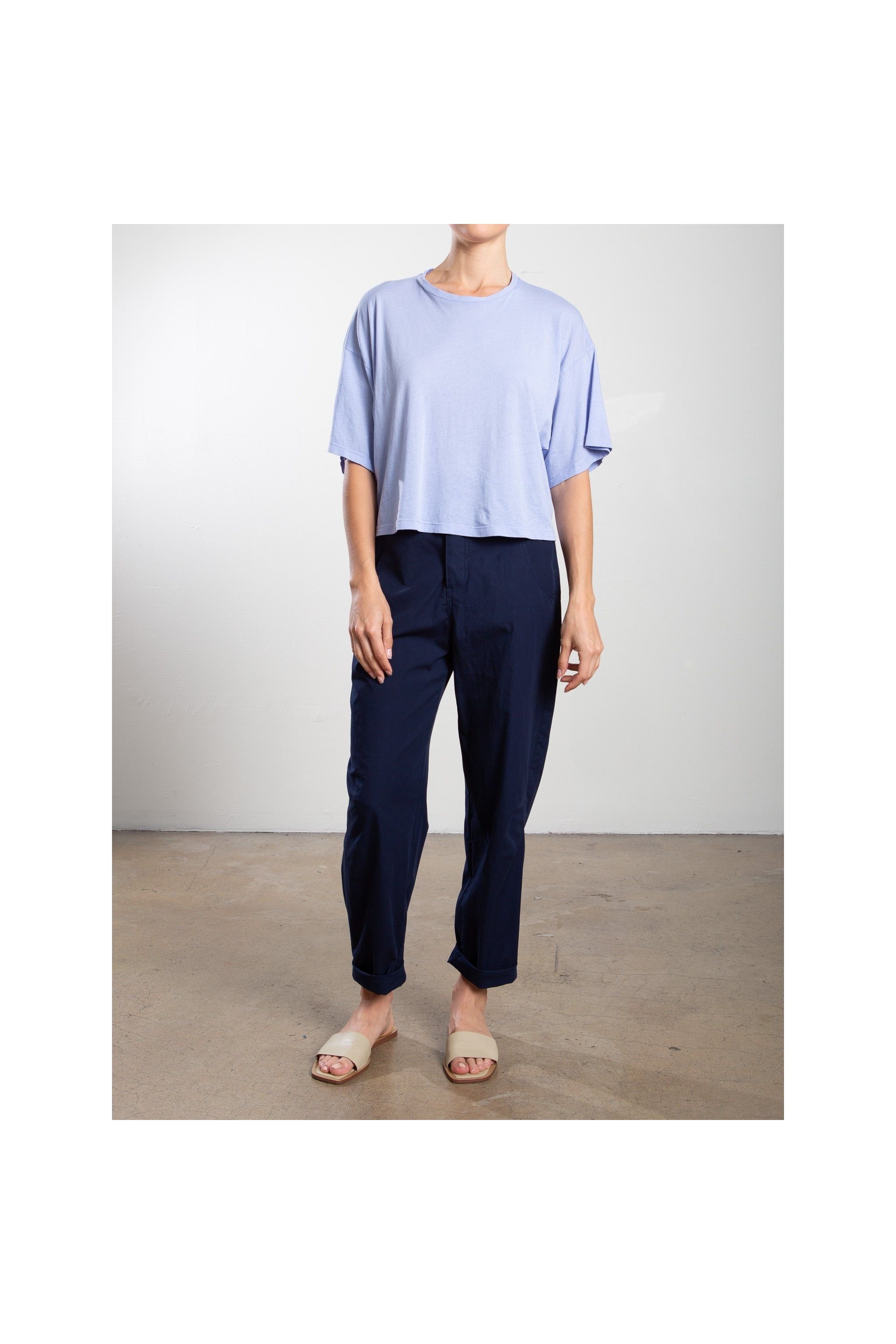 Claire Pant in Cotton Twill Pharaoh