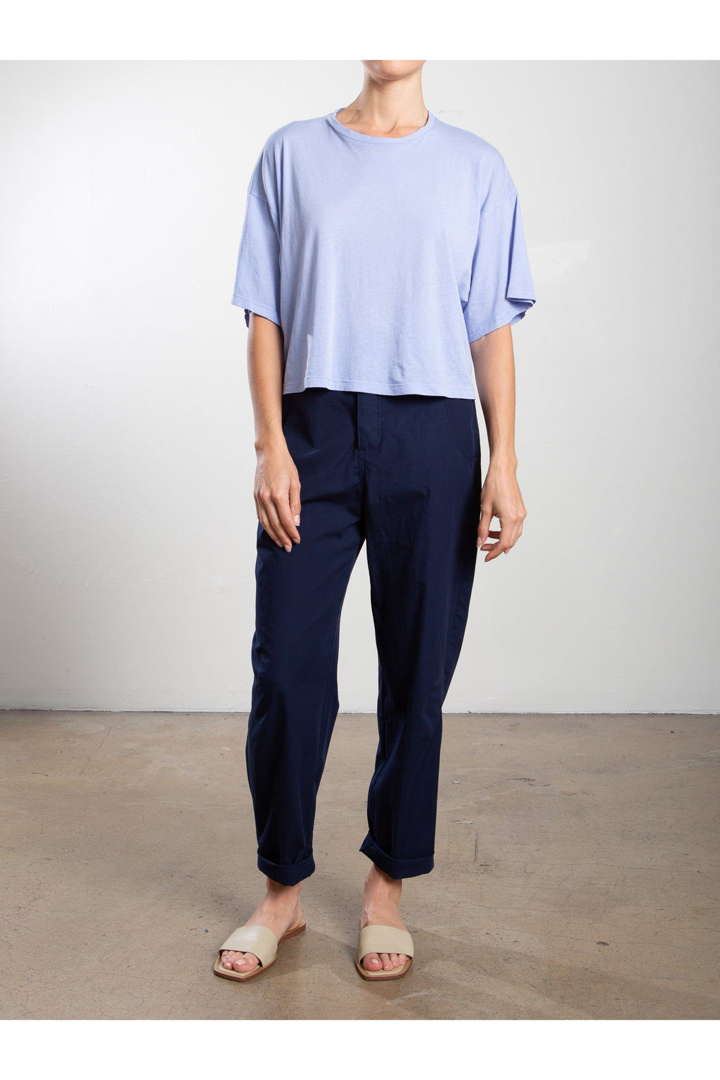 Claire Pant in Cotton Twill Pharaoh