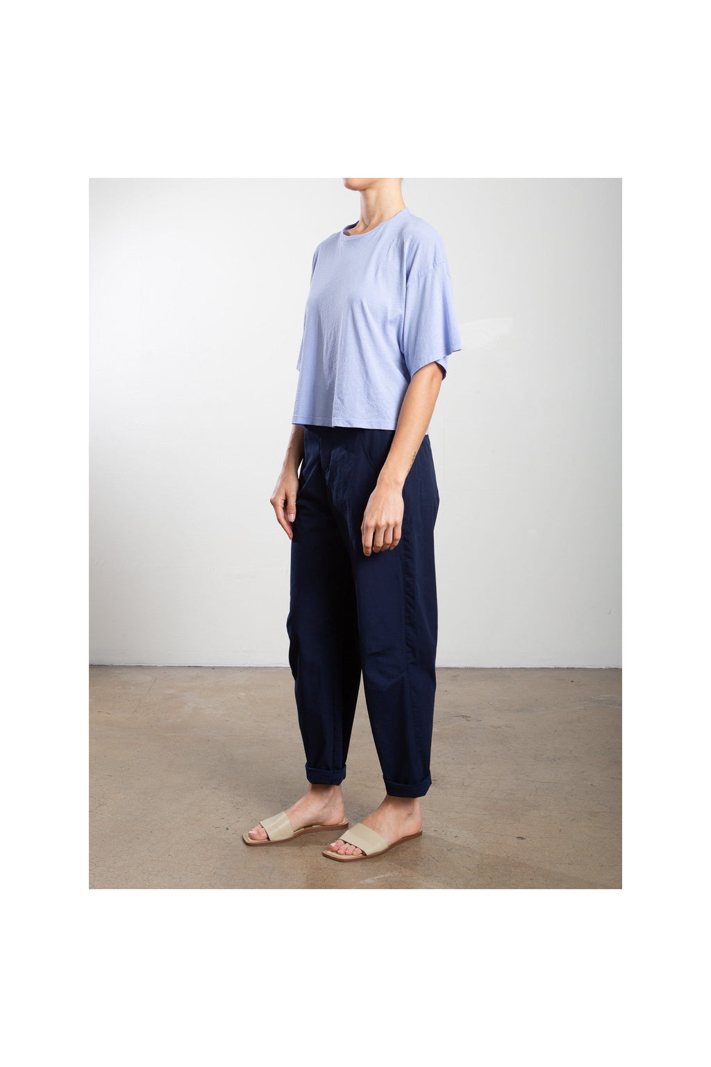 Claire Pant in Cotton Twill Pharaoh