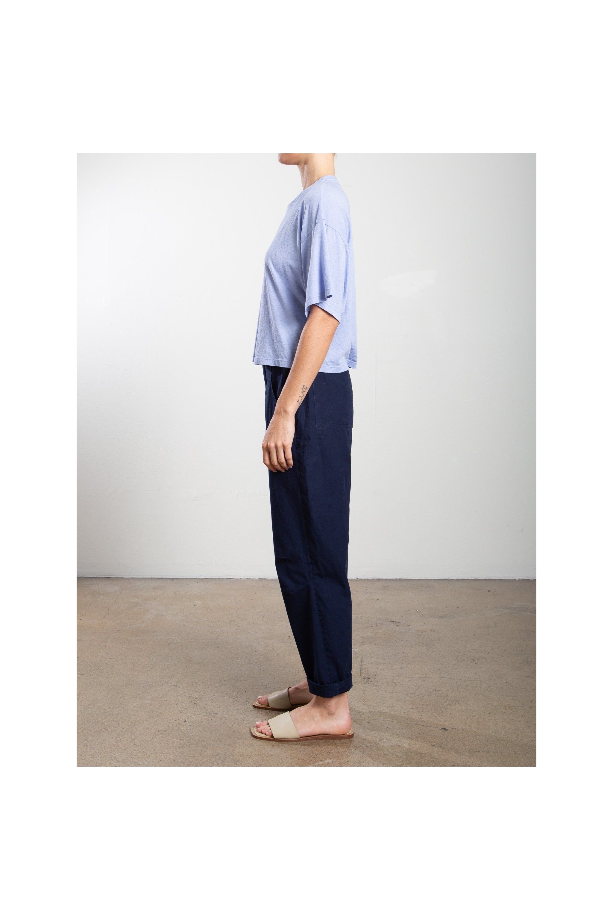 Claire Pant in Cotton Twill Pharaoh