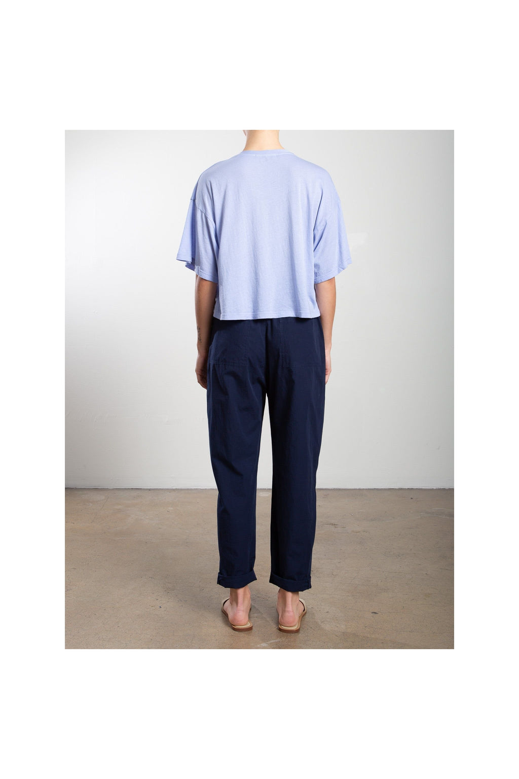 Claire Pant in Cotton Twill Pharaoh