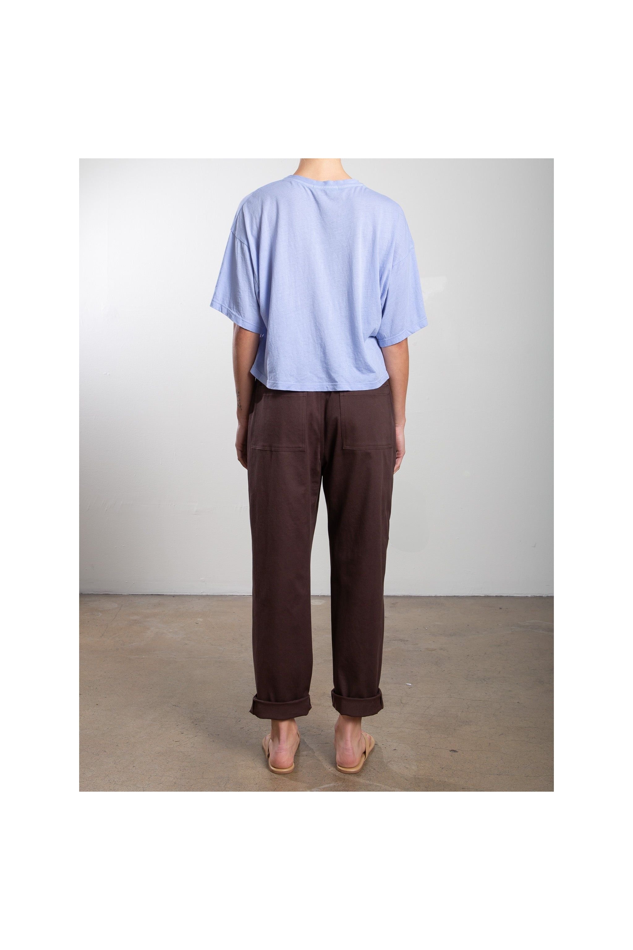 Claire Pant in Cotton Twill Pharaoh