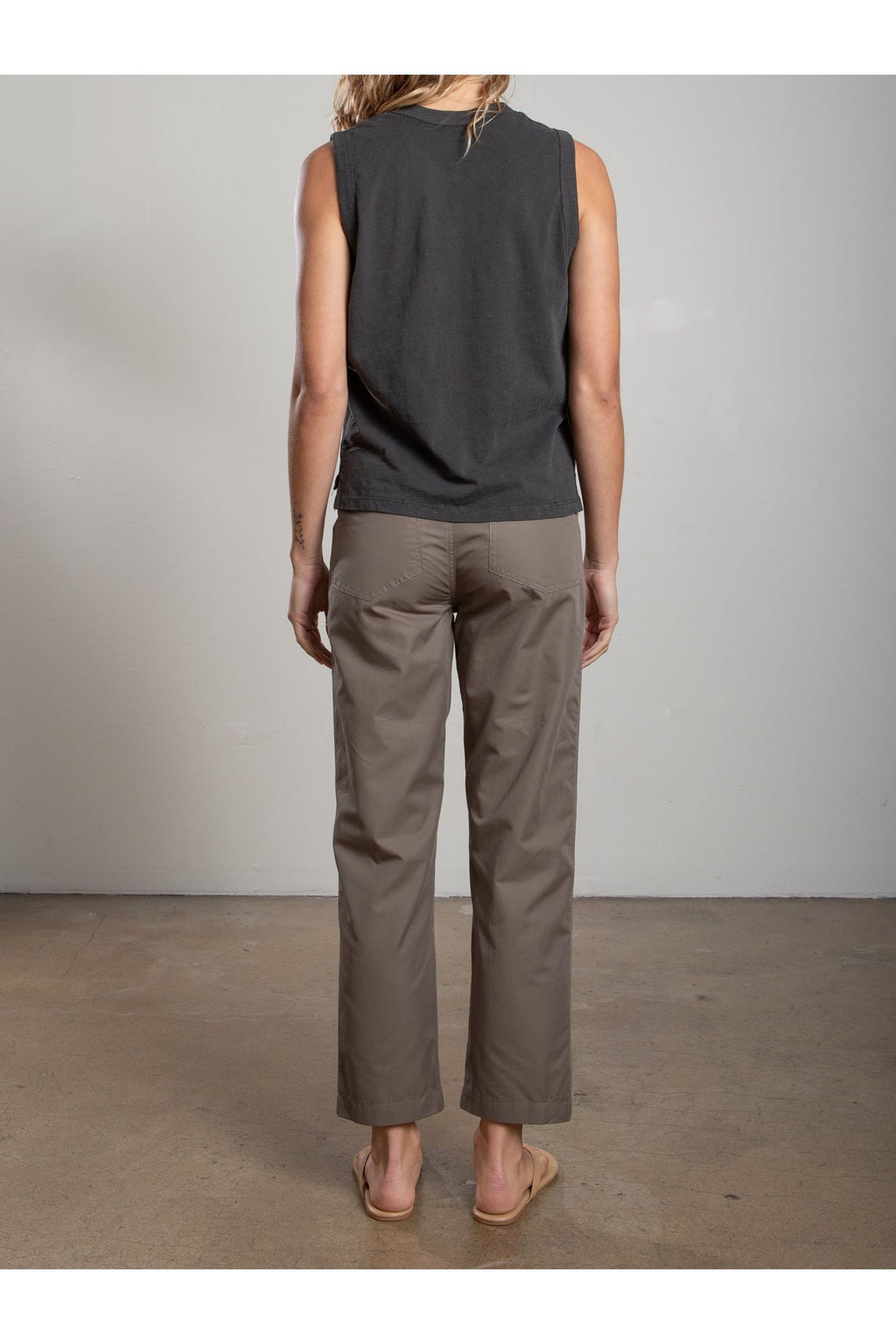 Ellis Pant in Cotton Tencel Pharaoh