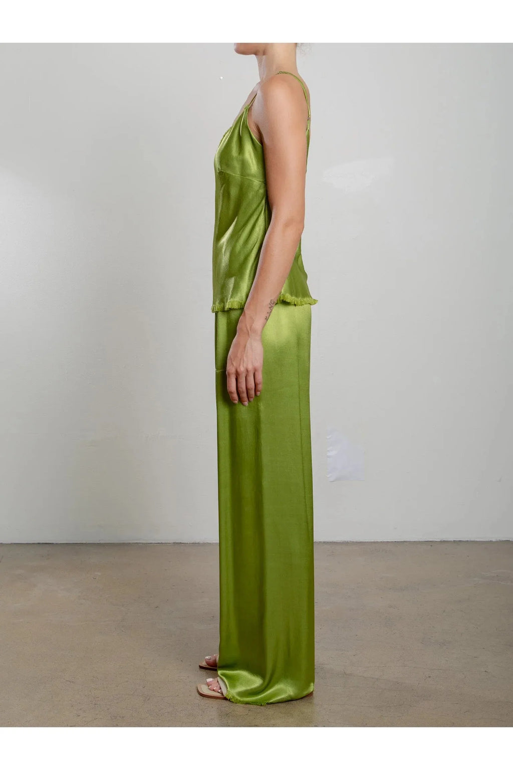 Taryn Pant in Vintage Satin Pharaoh