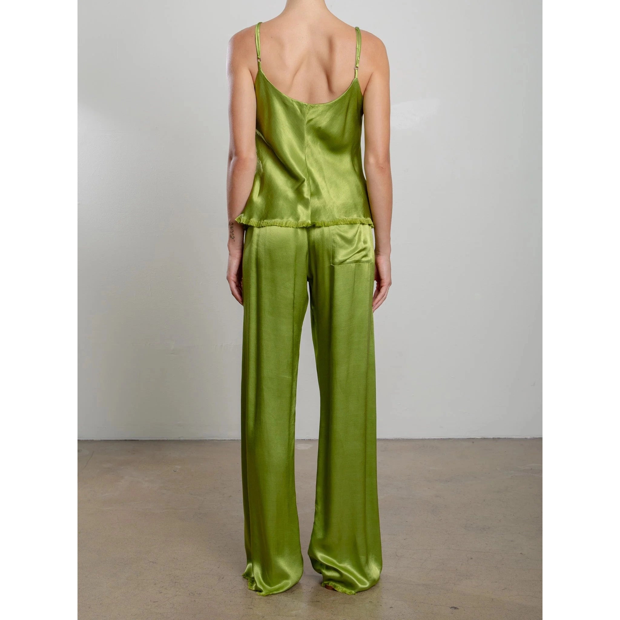 Taryn Pant in Vintage Satin Pharaoh