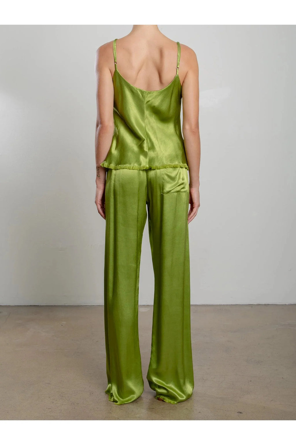 Taryn Pant in Vintage Satin Pharaoh