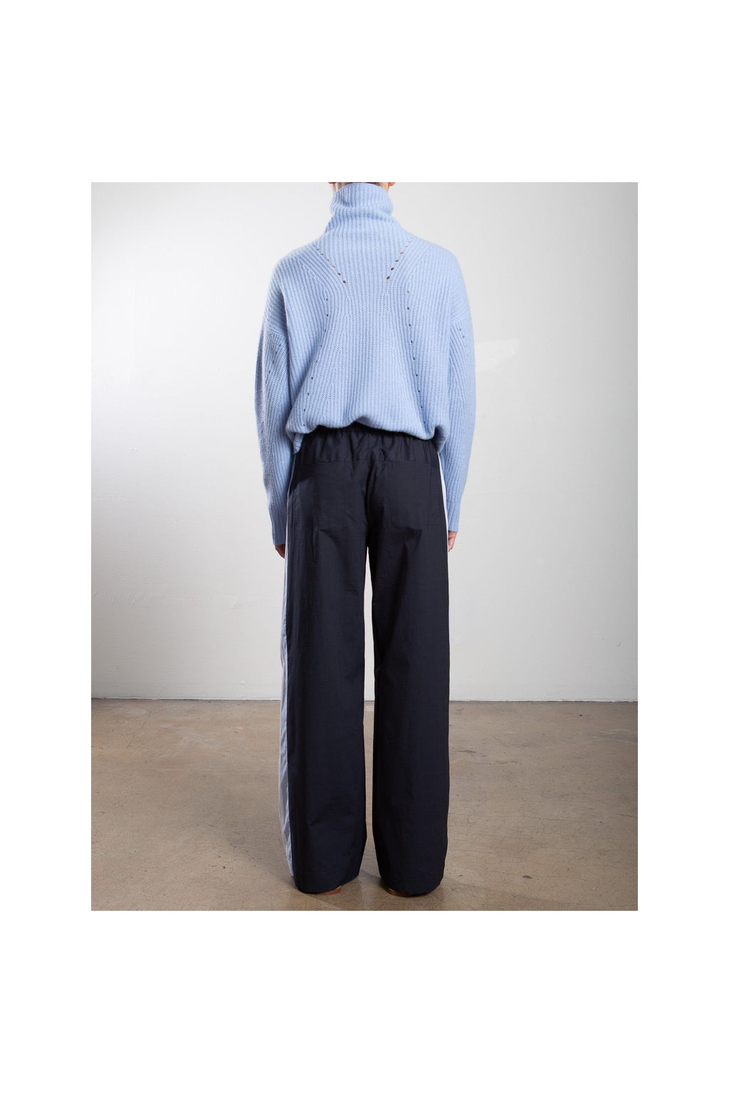 Wes Pant in Marbella Poplin Pharaoh