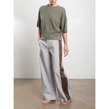 Wes Pant in Organic Cotton Stripe Pharaoh