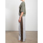 Wes Pant in Organic Cotton Stripe Pharaoh