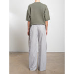 Wes Pant in Organic Cotton Stripe Pharaoh
