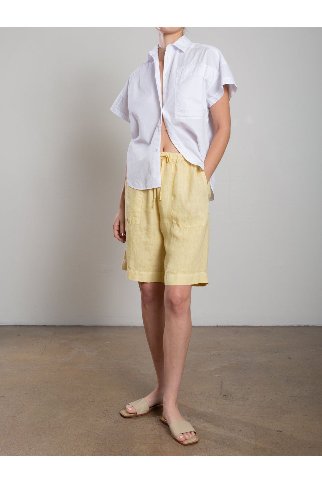 Jem Short in Heritage Linen Pharaoh