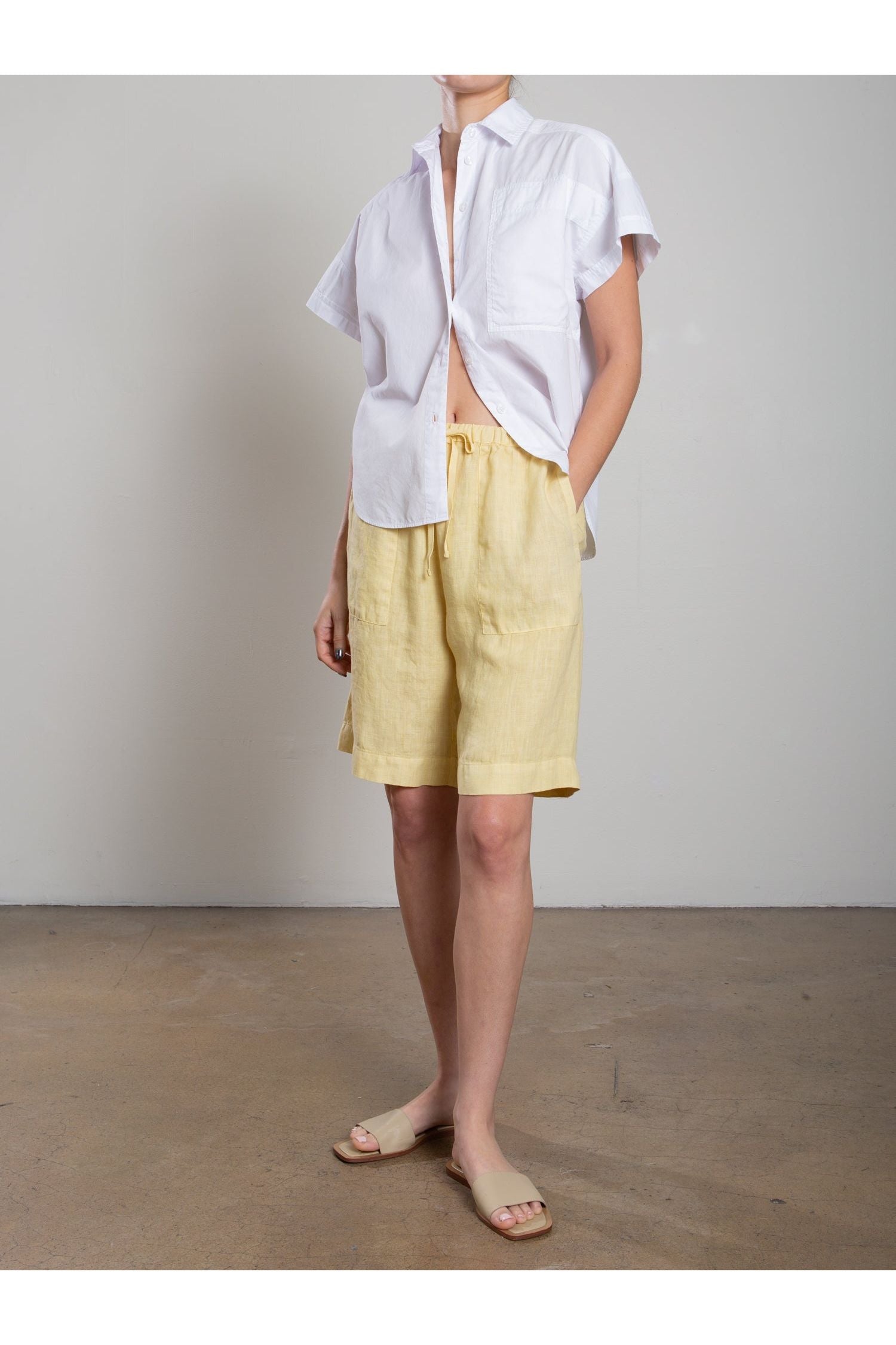 Jem Short in Heritage Linen Pharaoh
