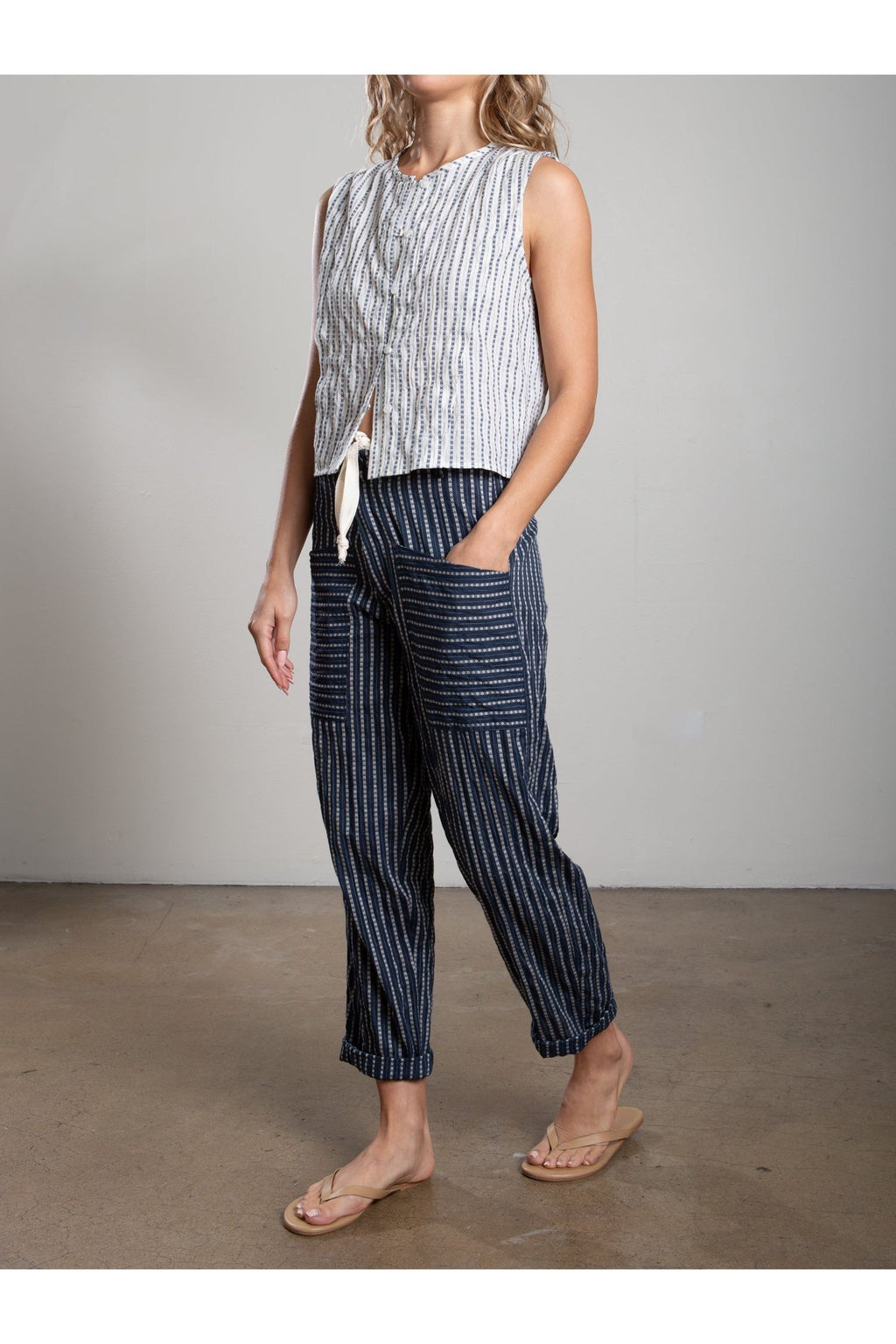 Ezra Pant in Heritage Dobby Pharaoh