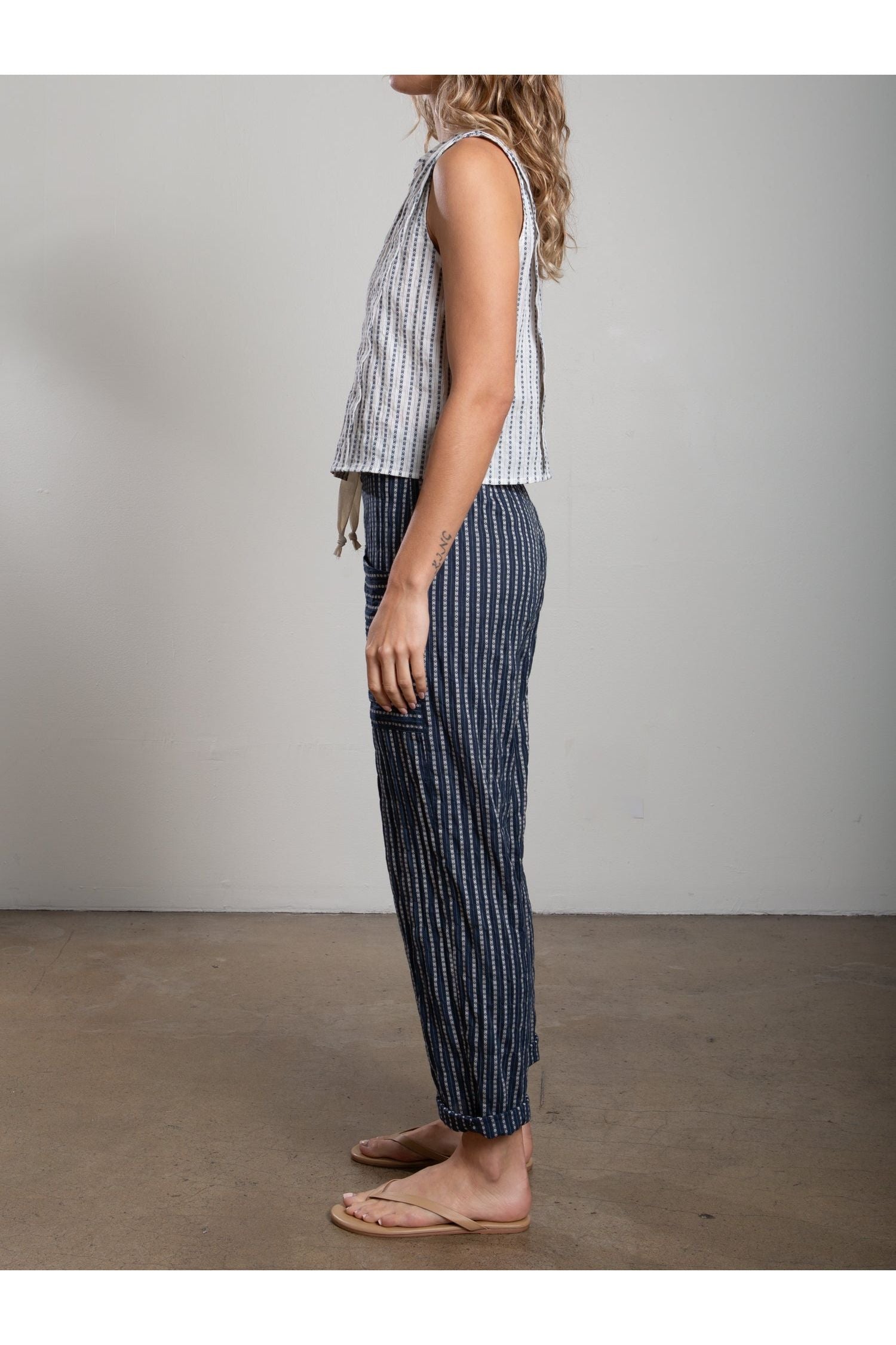 Ezra Pant in Heritage Dobby Pharaoh