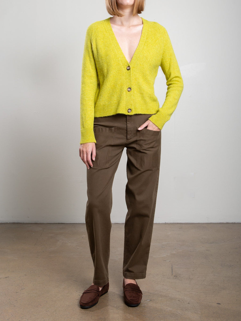 Ezra Pant In Tencel Twill Pharaoh