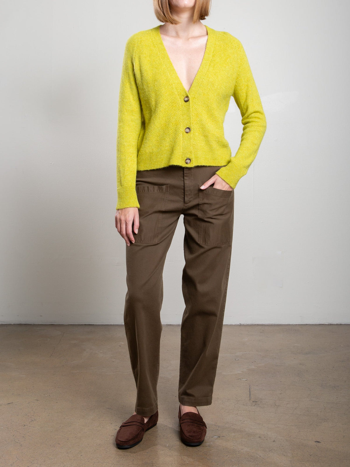Ezra Pant In Tencel Twill Pharaoh
