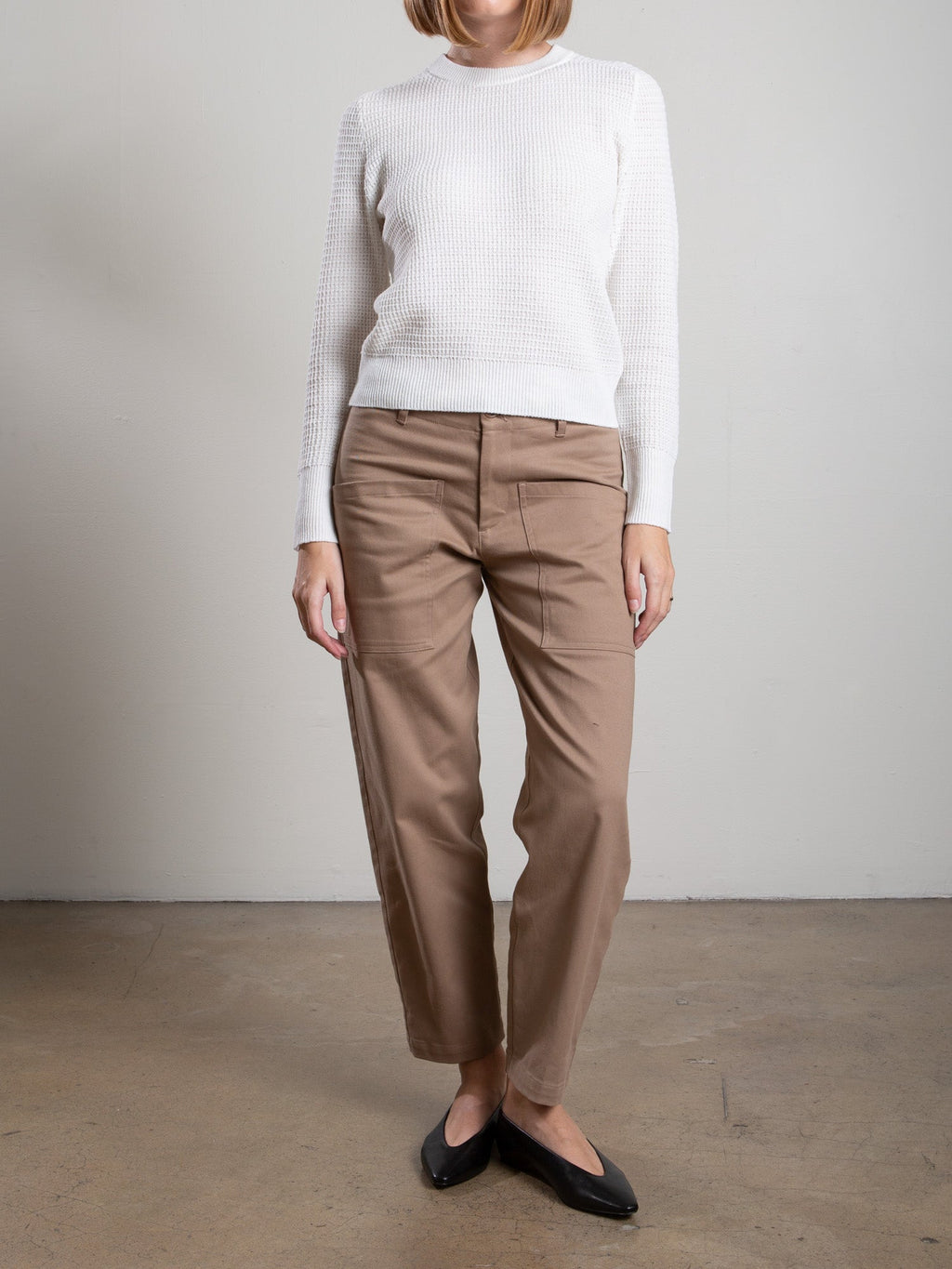 Ezra Pant In Tencel Twill Pharaoh