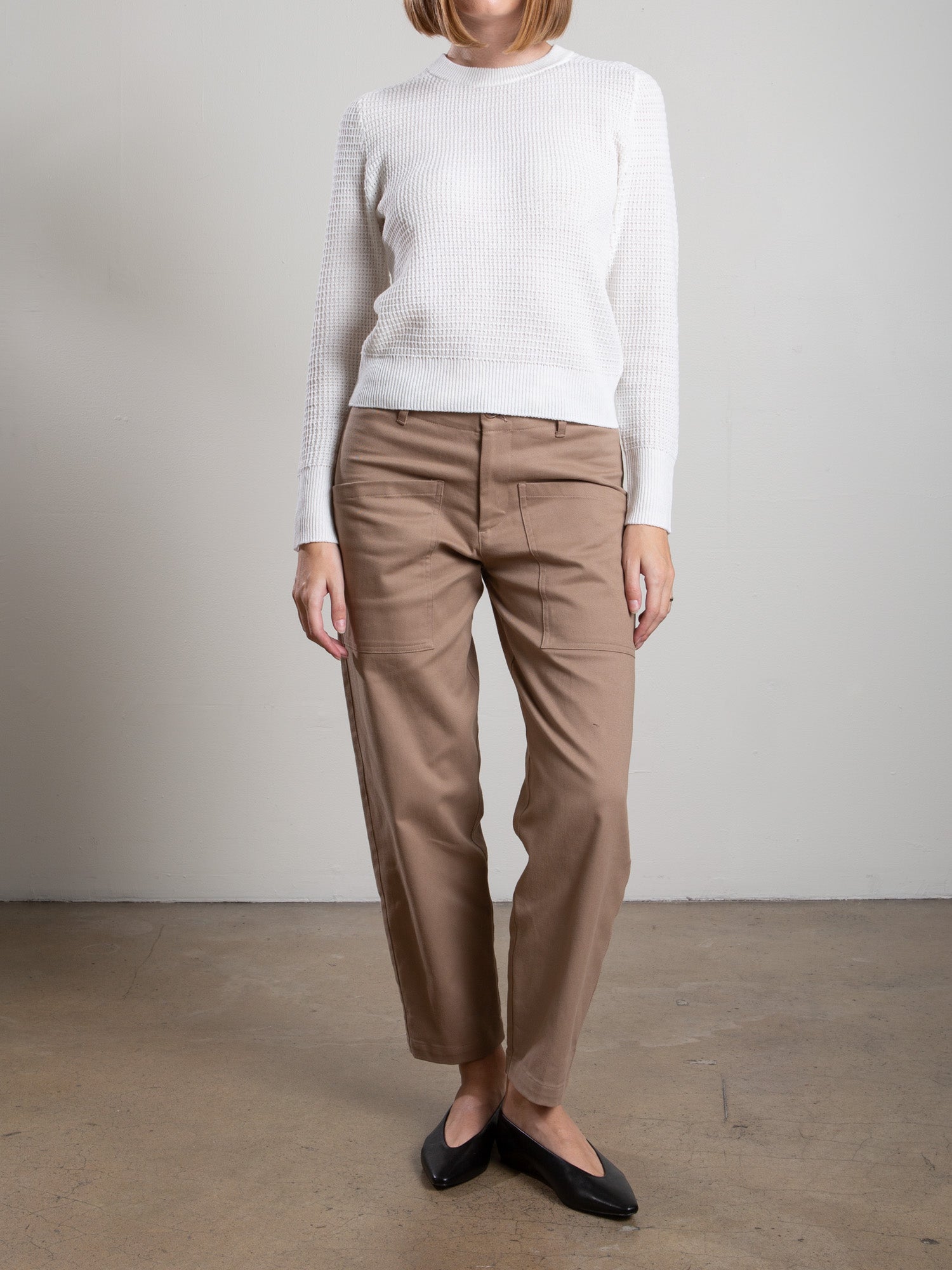 Ezra Pant In Tencel Twill Pharaoh