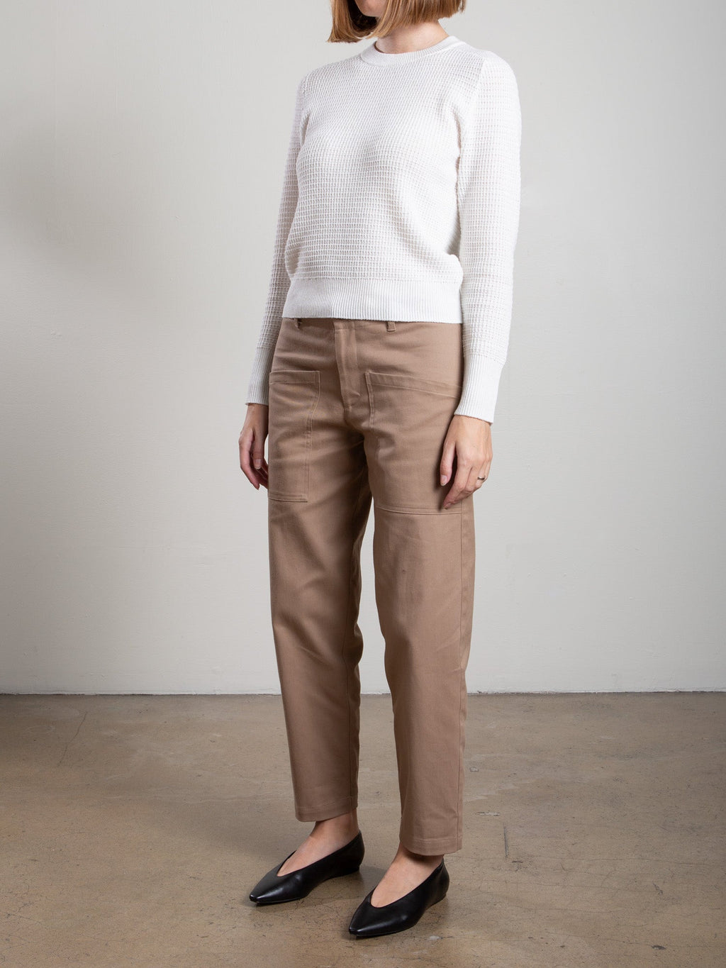 Ezra Pant In Tencel Twill Pharaoh