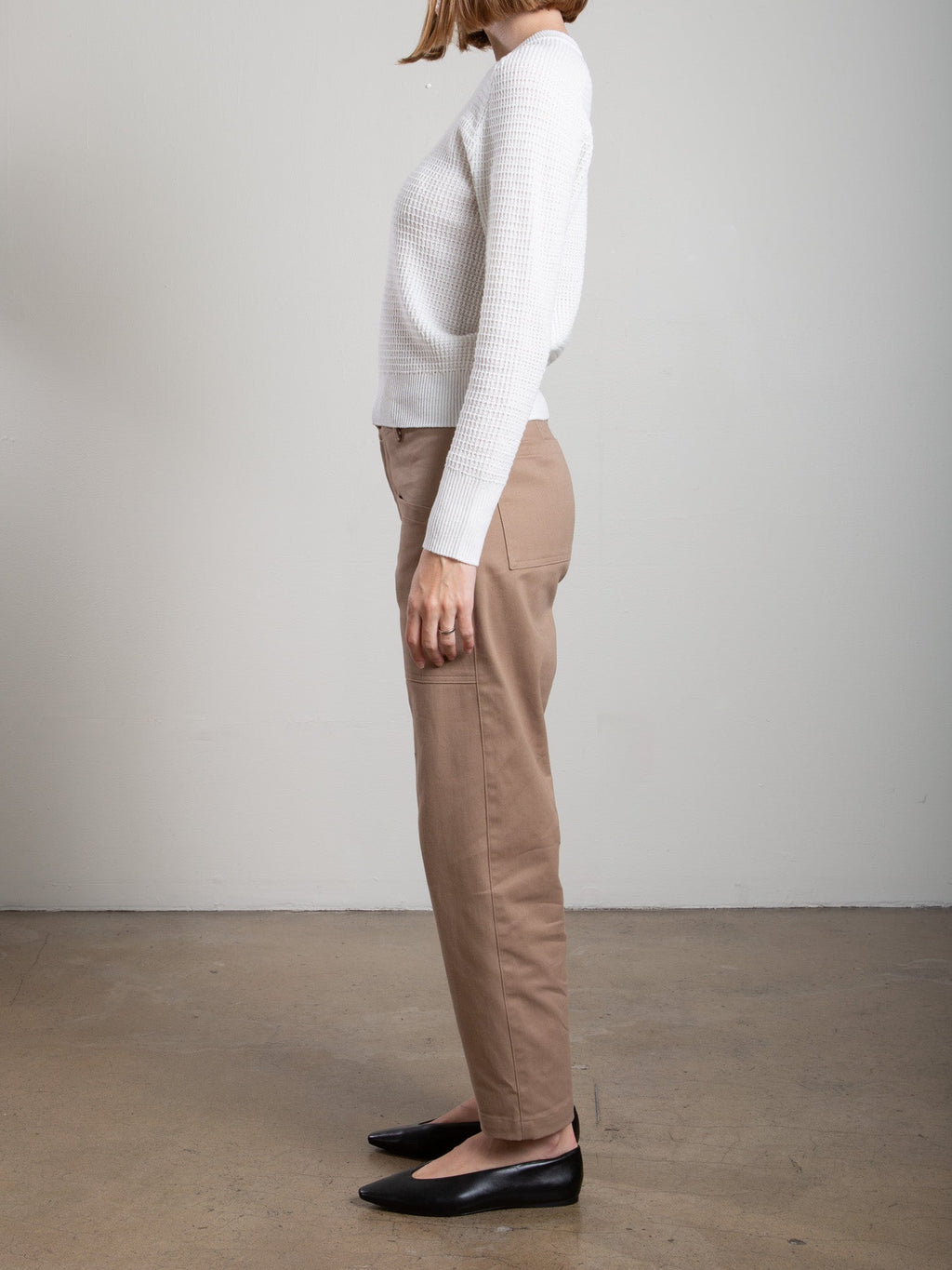 Ezra Pant In Tencel Twill Pharaoh