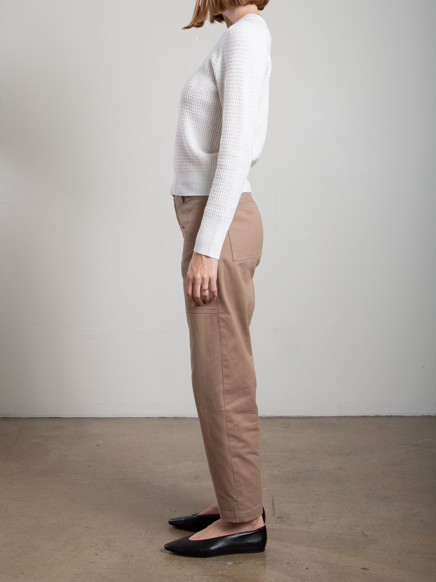 Ezra Pant In Tencel Twill Pharaoh