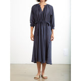 Pharaoh Carmen Dress in Gossamer Navy